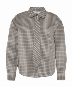 Dames blouse beige