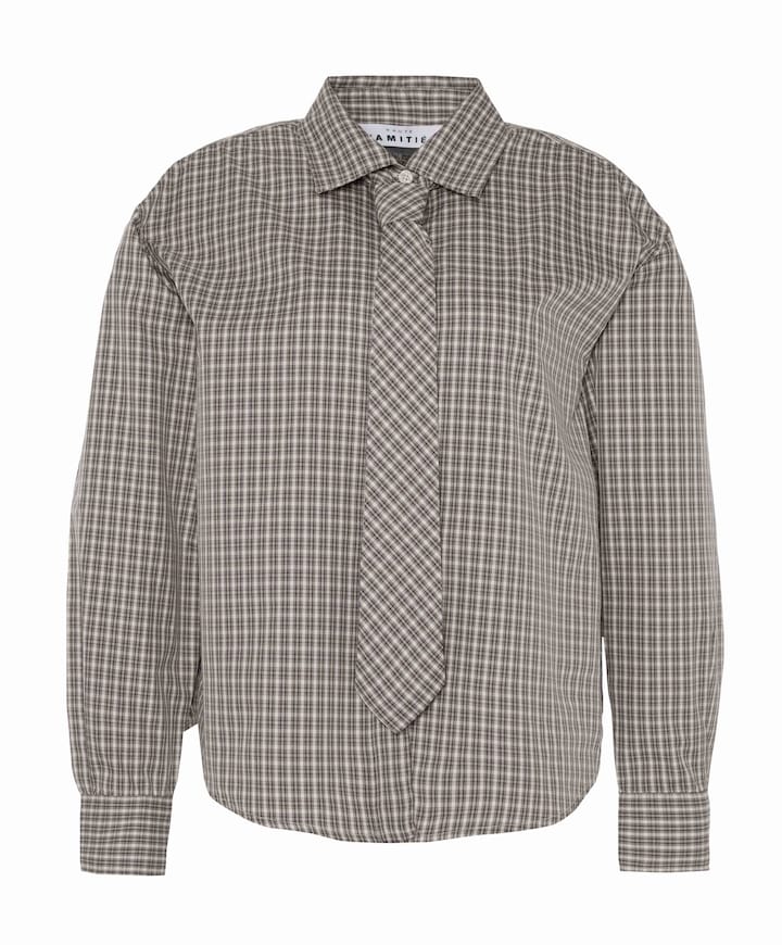 Dames blouse beige
