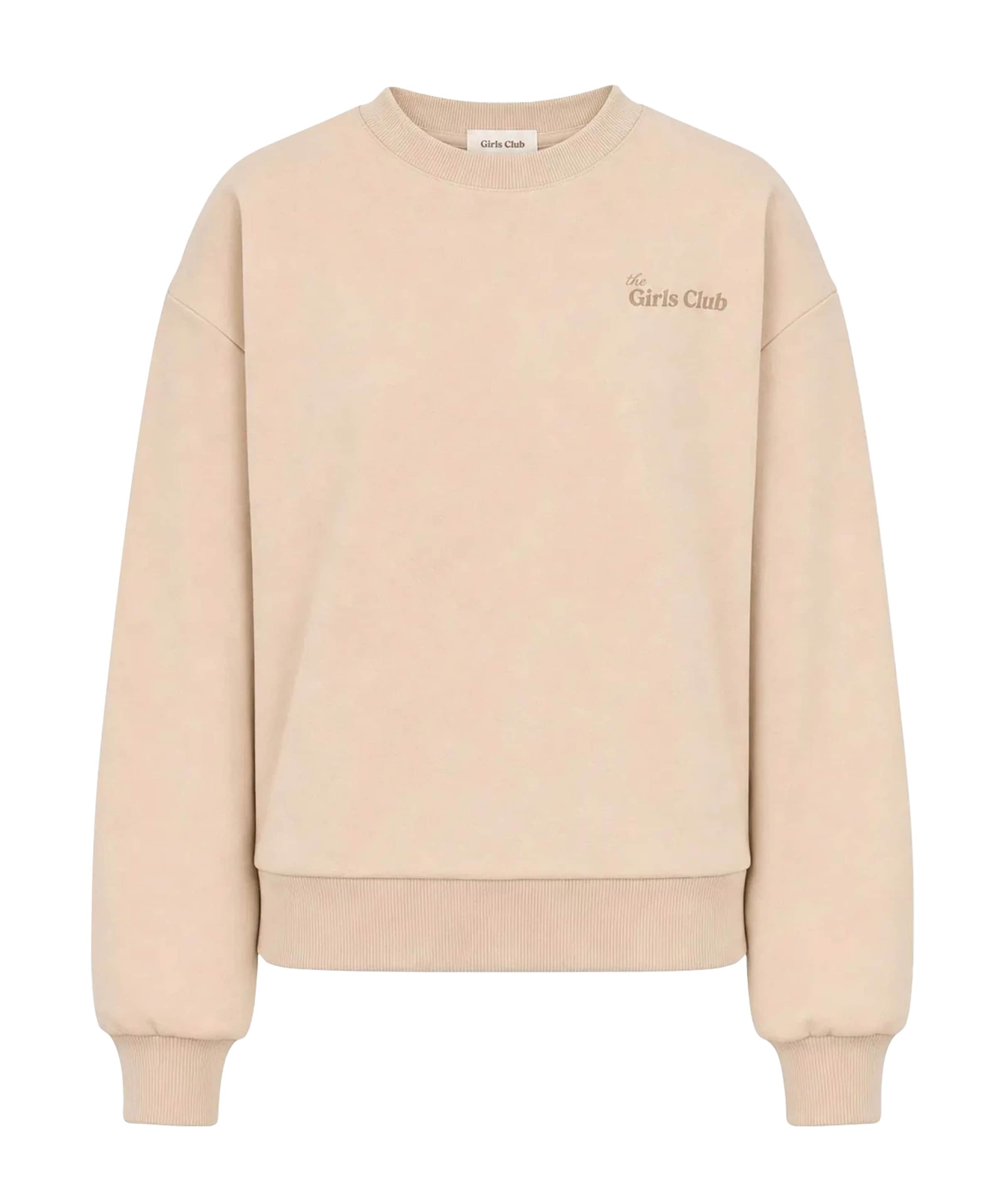 Meisjes sweater beige