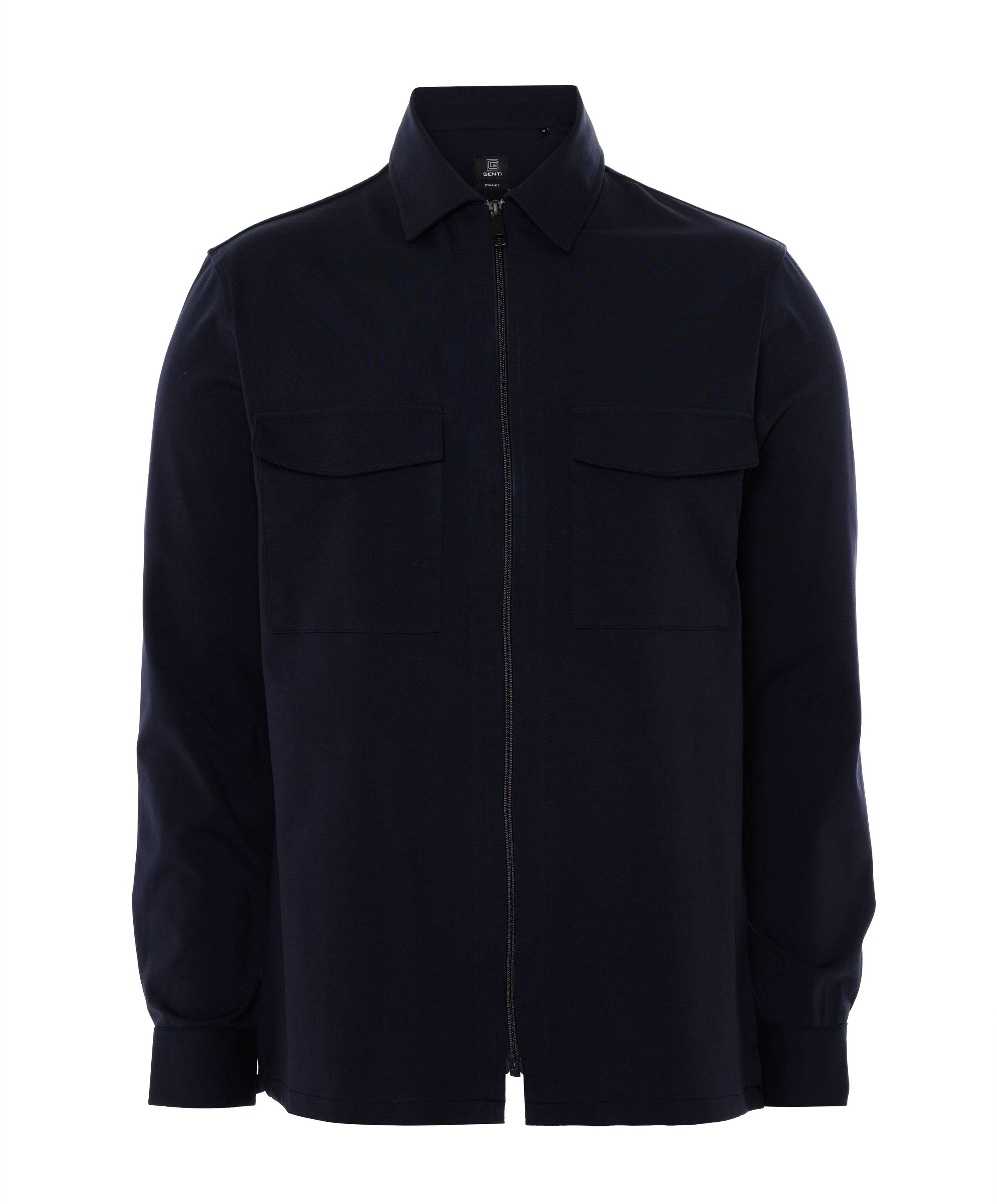 Heren overshirt blauw