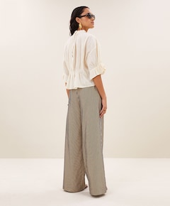 Dames blouse beige