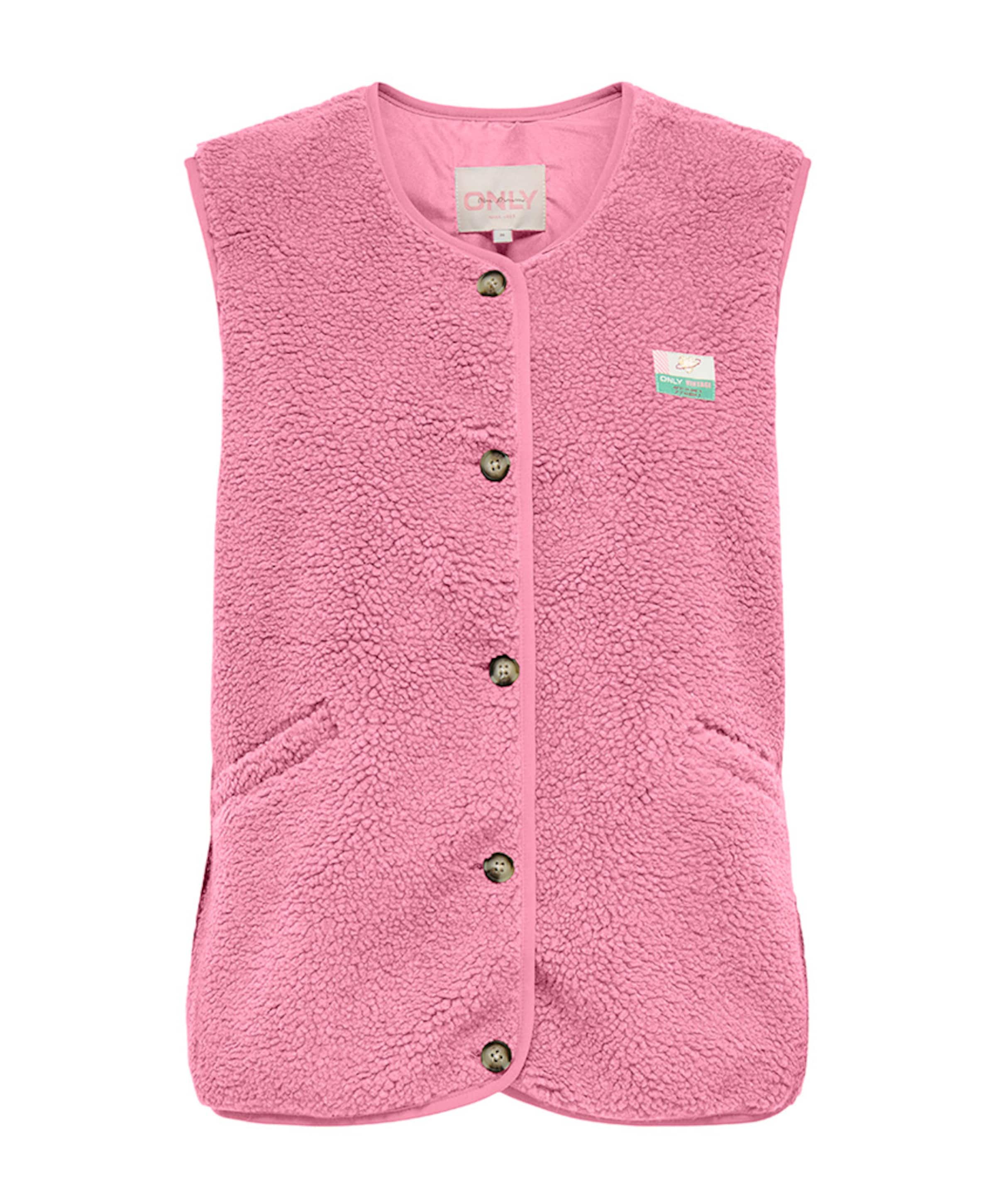 Meisjes gilet roze