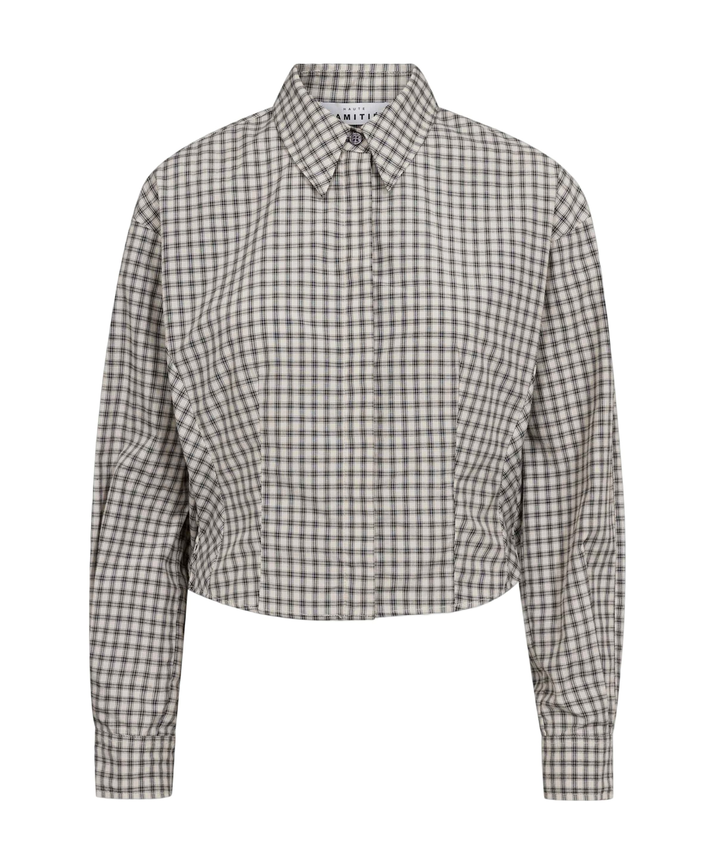 Dames blouse grijs