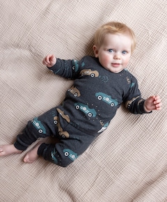 Jongens pyjamaset grijs