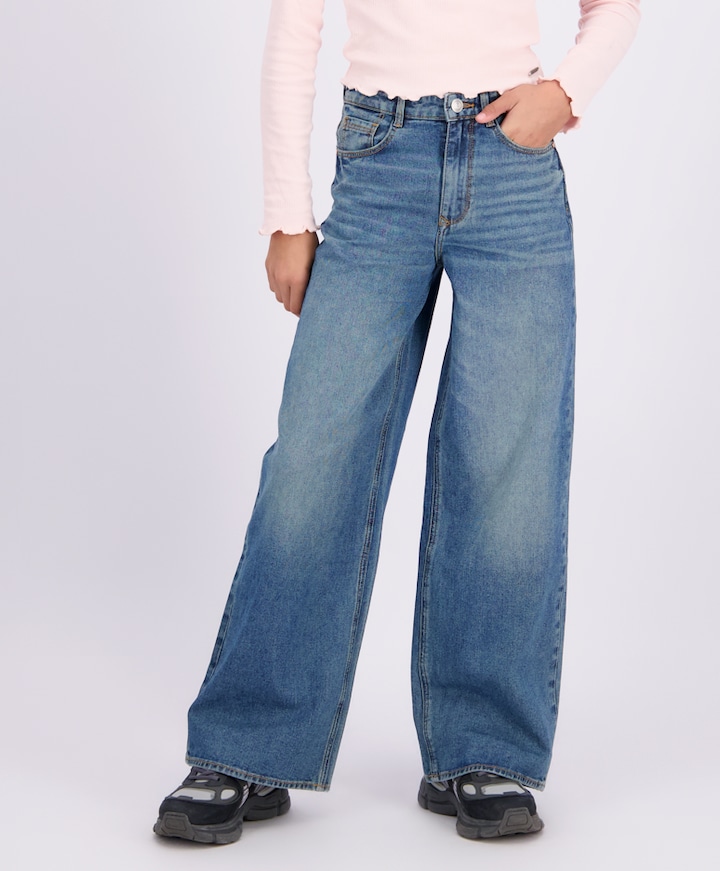 Monaco meisjes jeans blauw