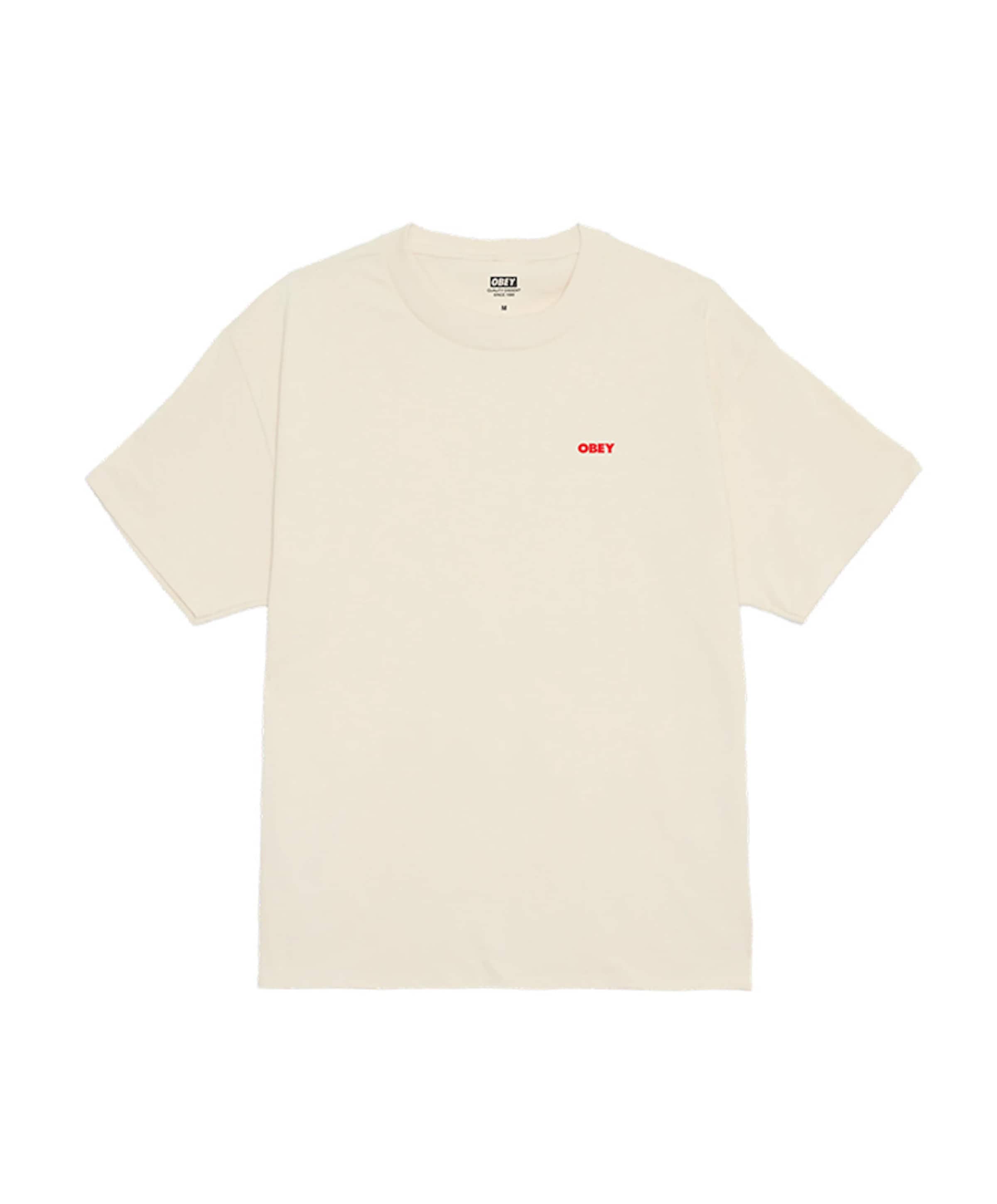 Heren T-shirt ecru