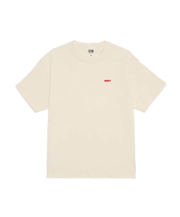 Heren T-shirt ecru