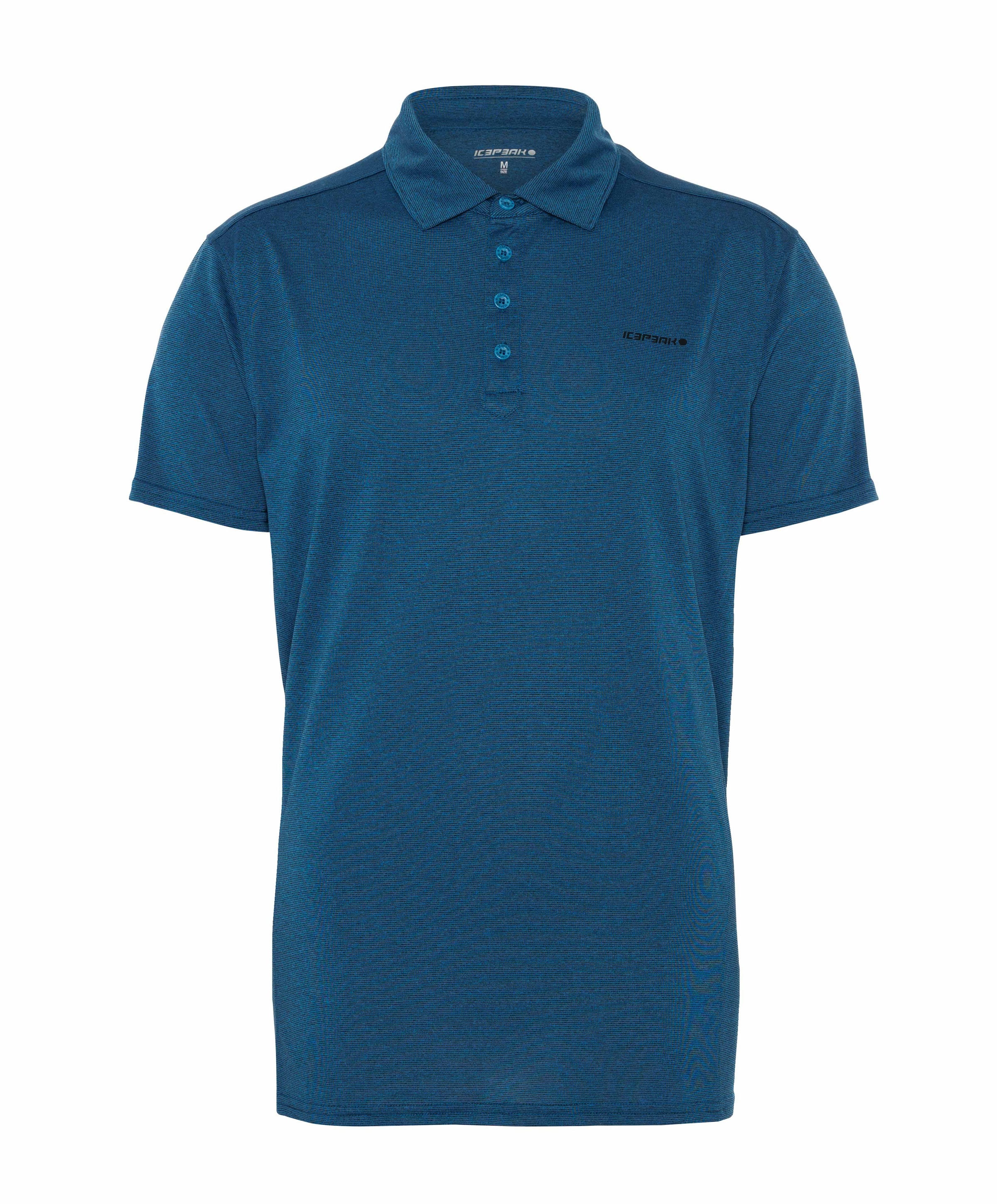 Heren polo blauw