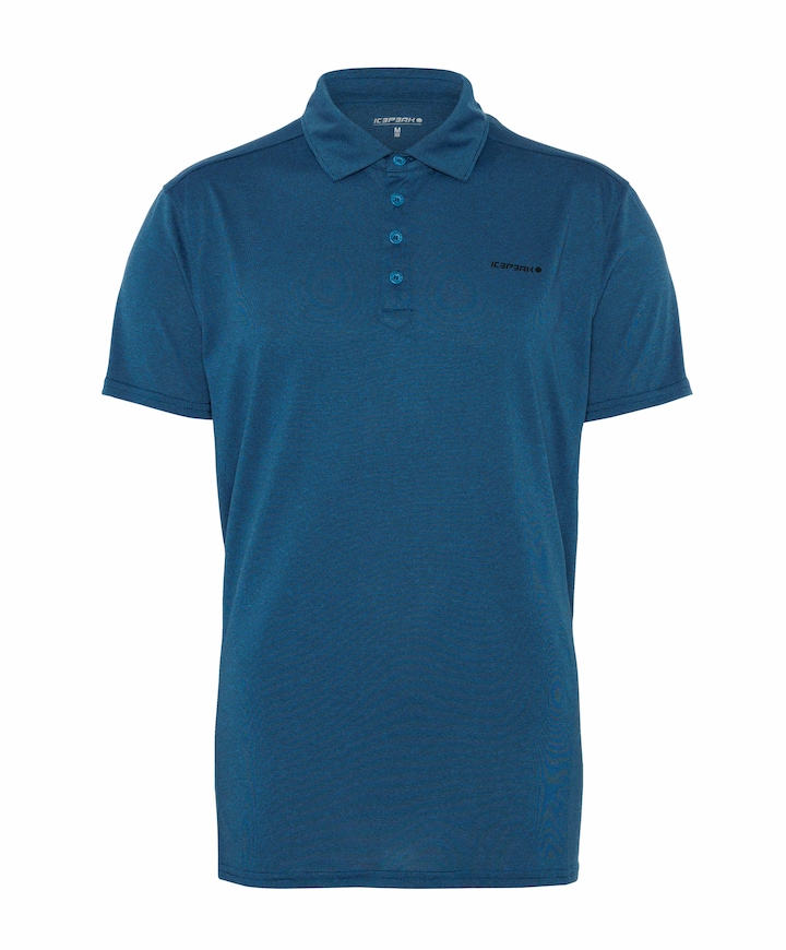 Heren polo blauw