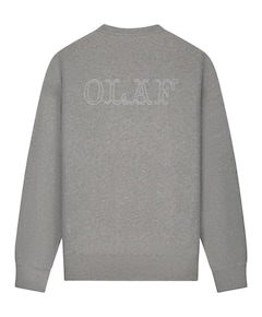 Heren sweater grijs
