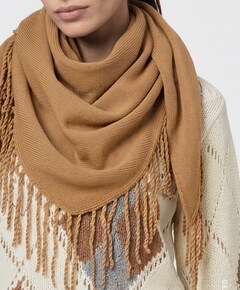 Dames sjaal beige