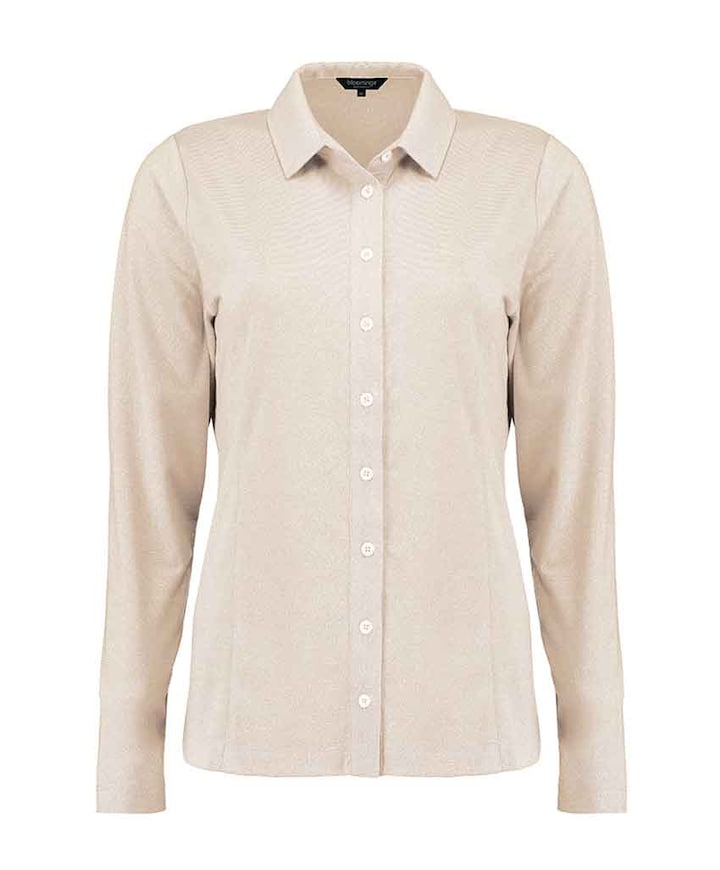 Dames blouse beige
