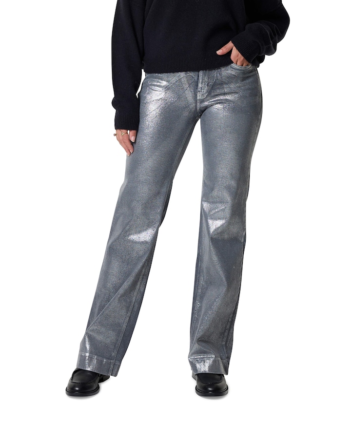 DREAM WIDE dames jeans grijs