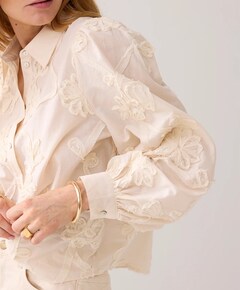 Dames blouse ecru