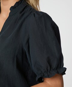 Dames blouse blauw