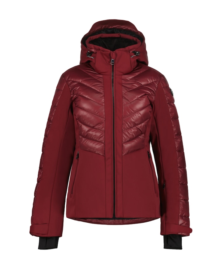 Dames jas bordeaux