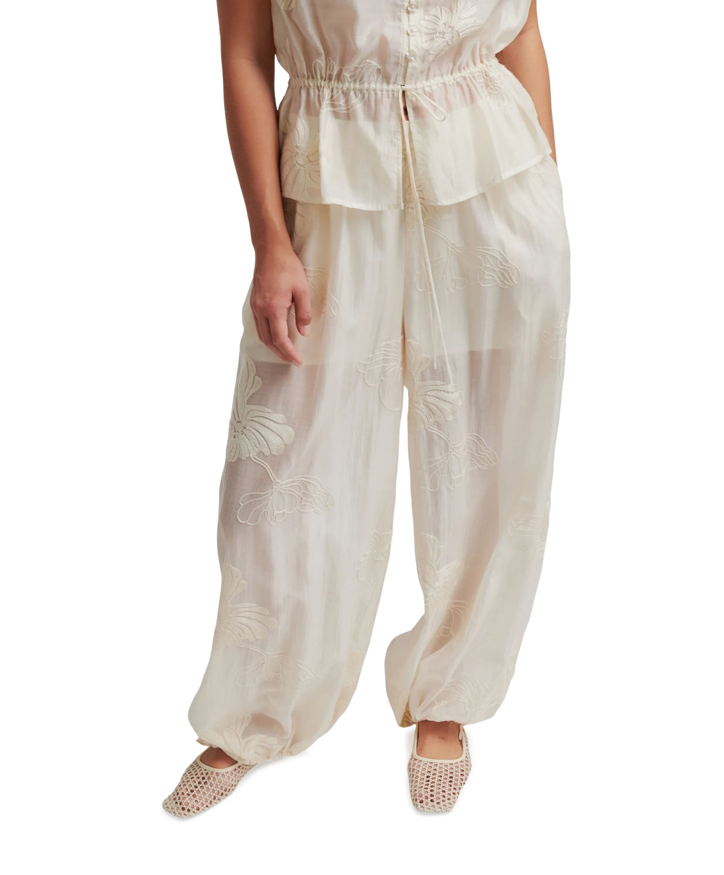Vira dames broek beige