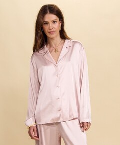 Dames pyjamatop roze
