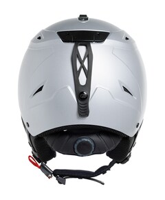 Skihelm zilver