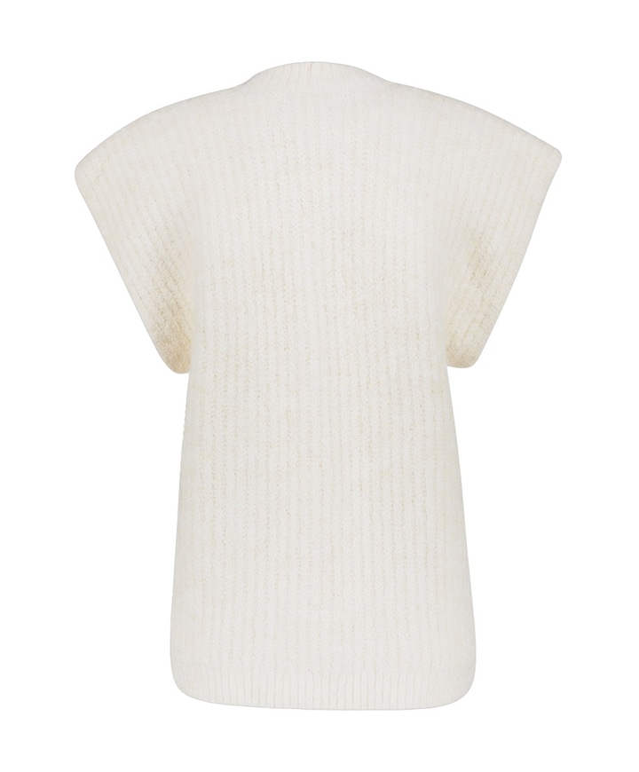 Dames gilet ecru