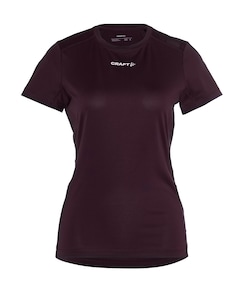 Dames t-shirt bordeaux