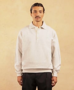 Heren polo grijs