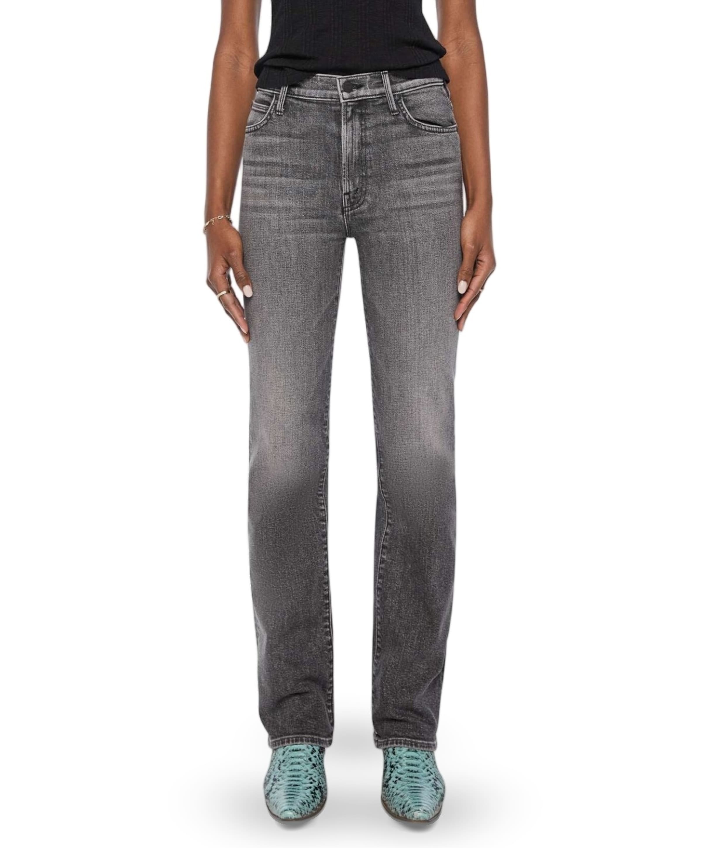 The Kick It dames jeans grijs
