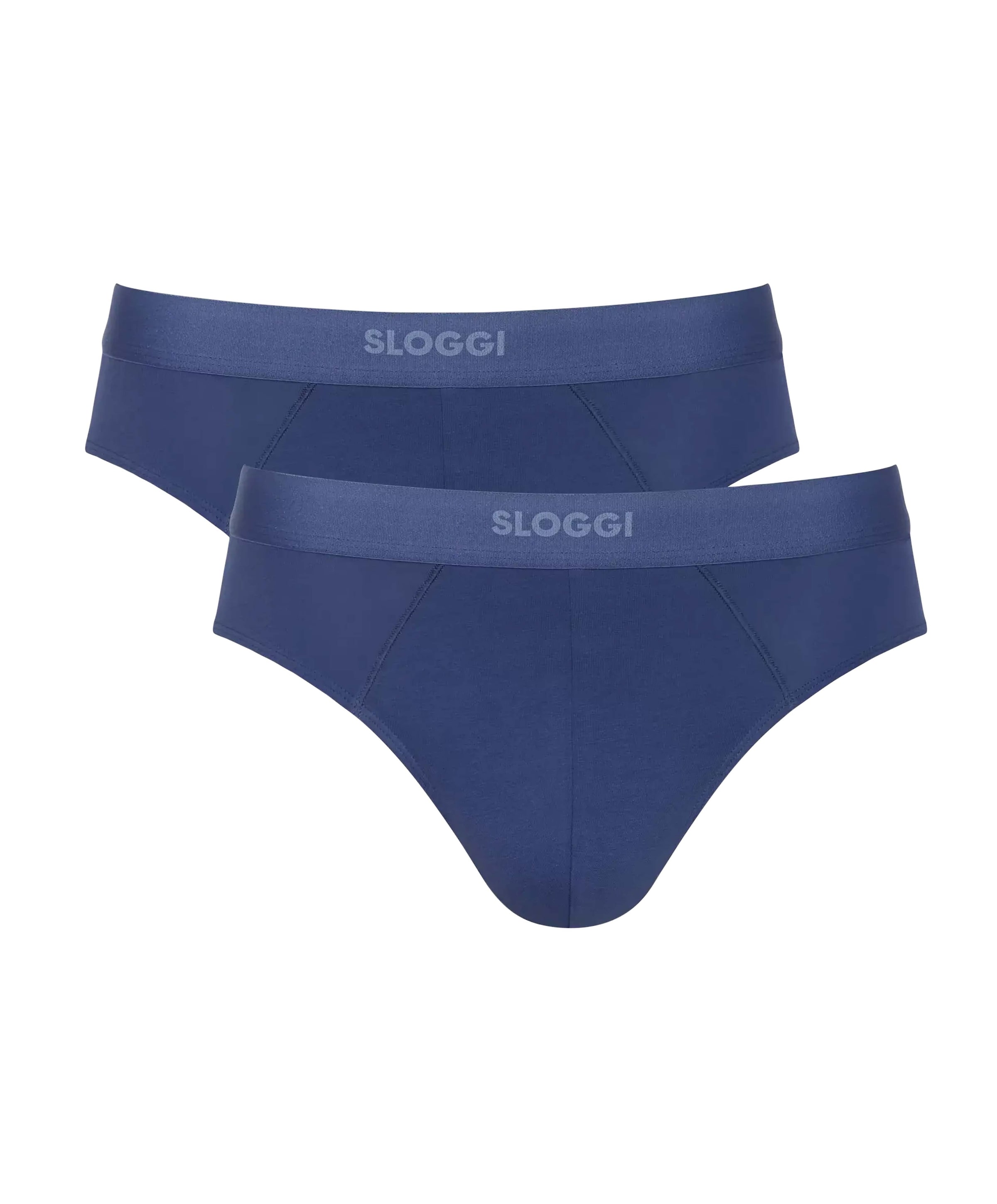 Heren slip blauw