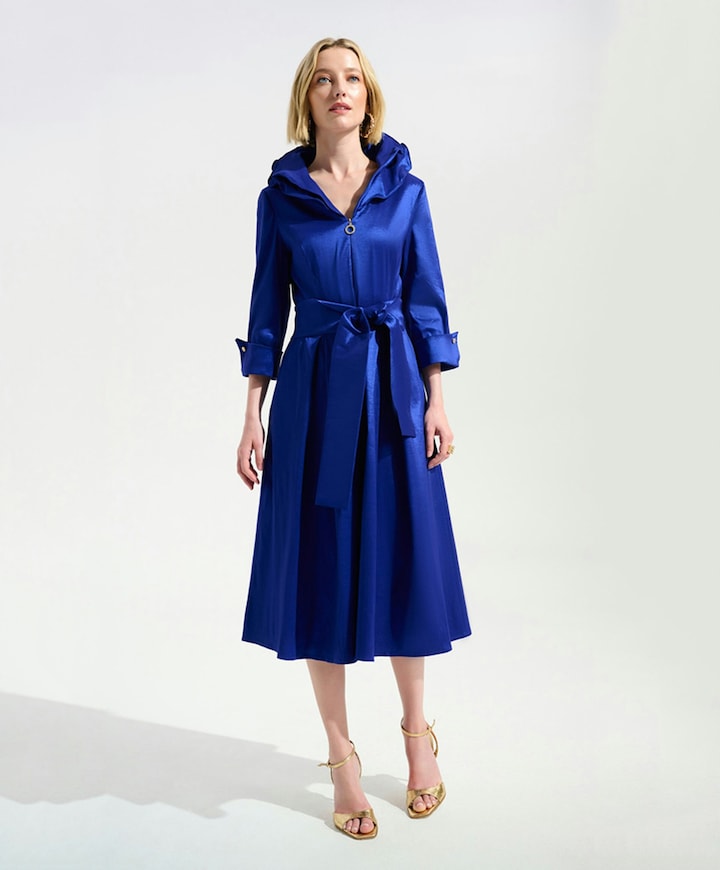 Dames jurk blauw