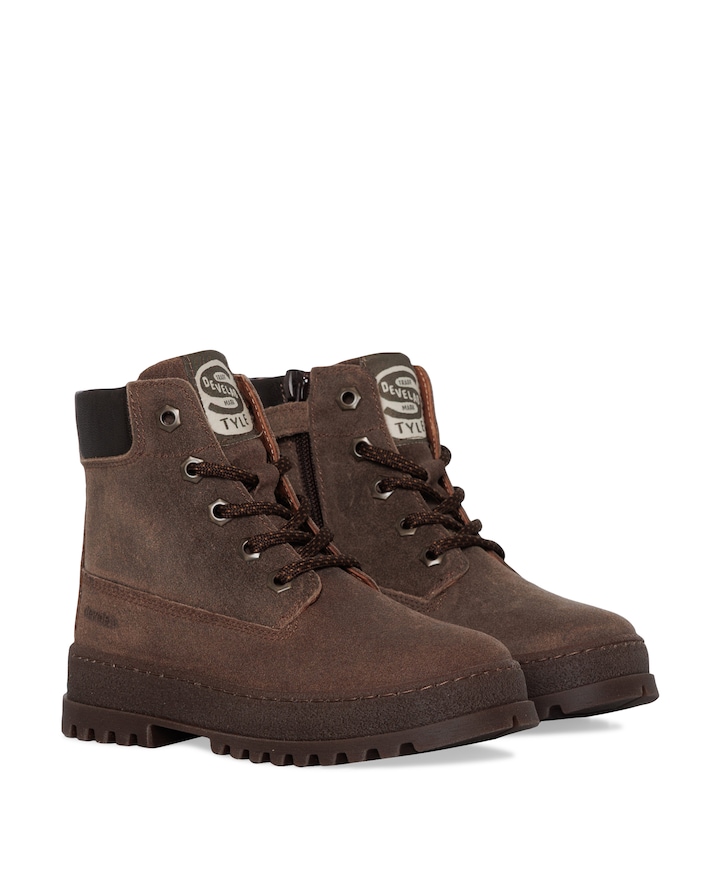 jongens boots bruin