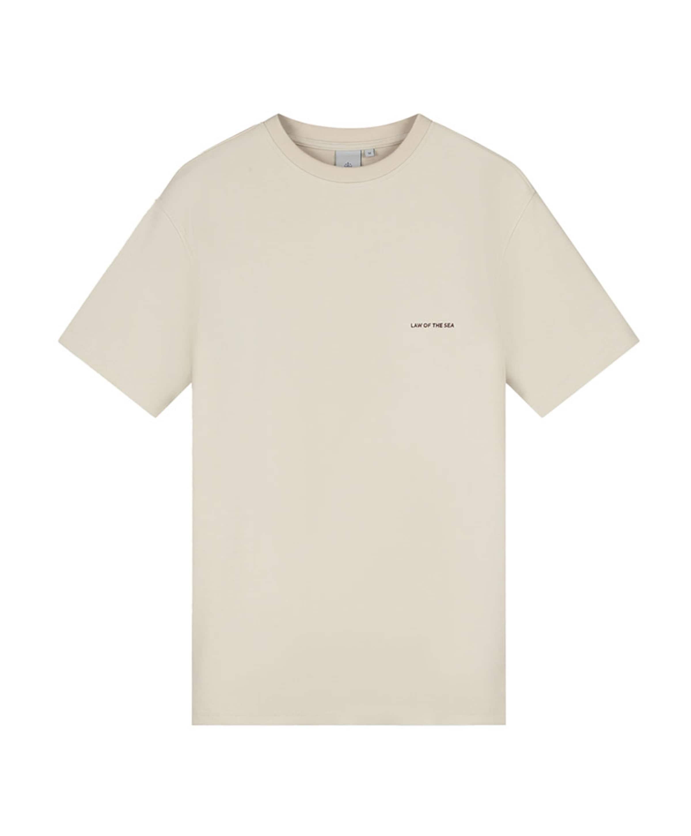 Heren t-shirt beige