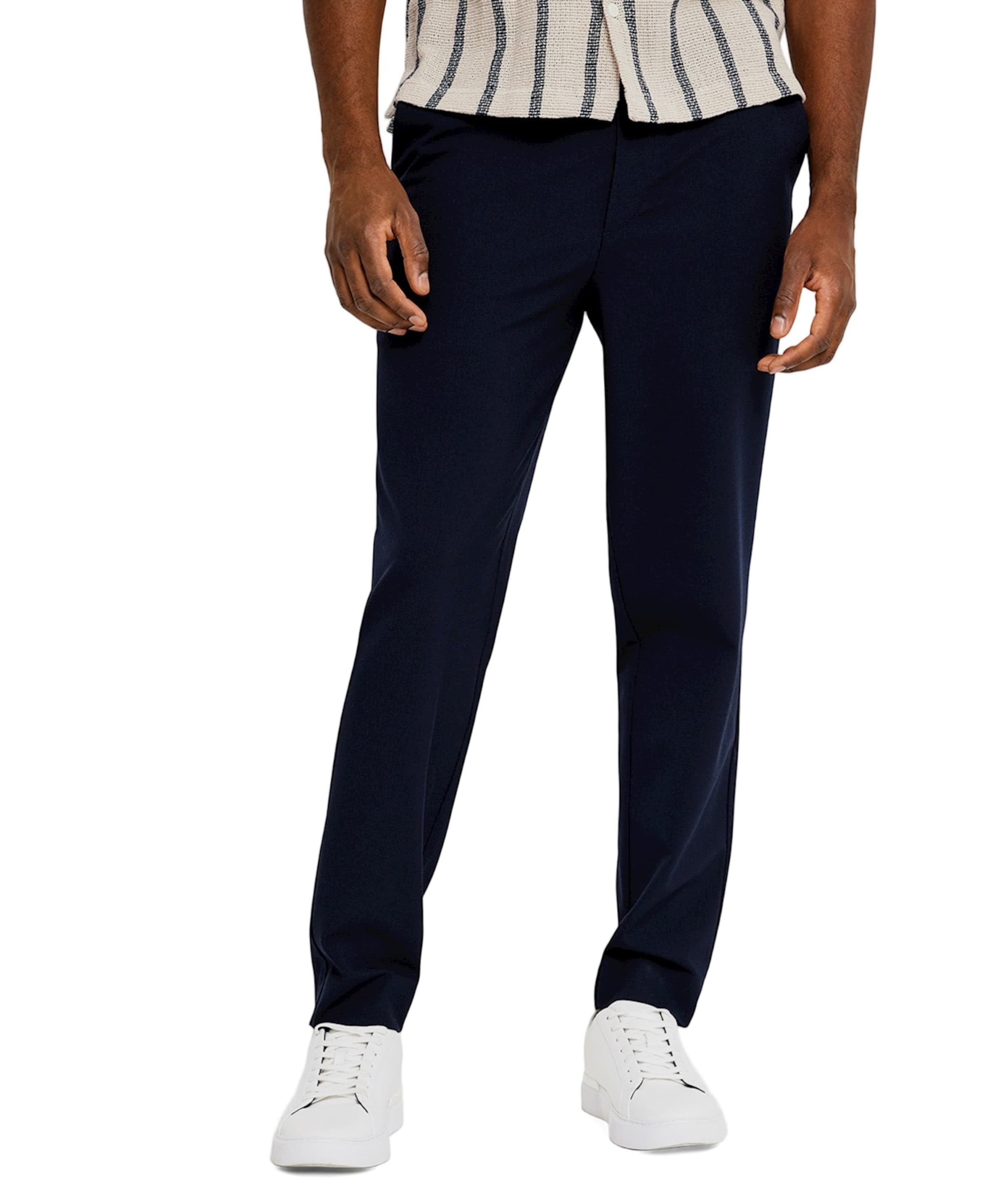 THEOPL 285  heren broek blauw