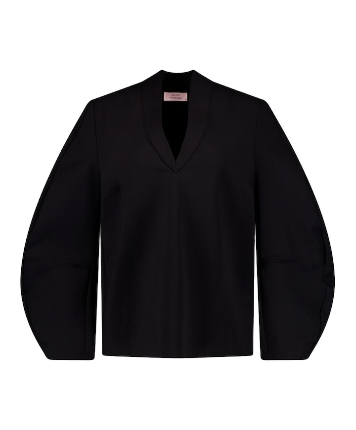 Dames blouse zwart