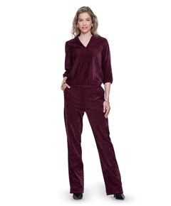 Dames broek bordeaux