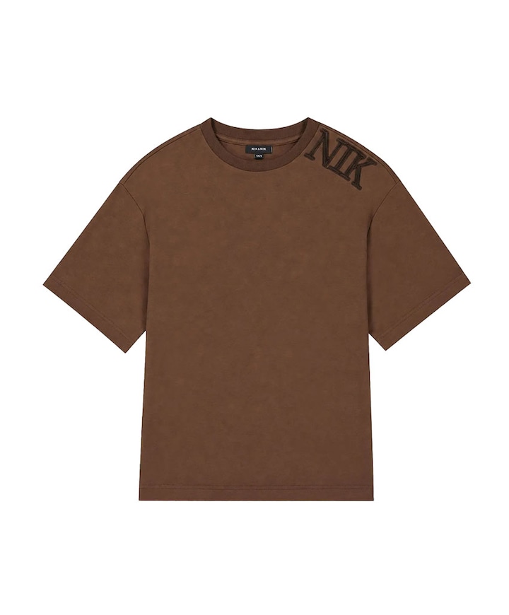 Meisjes T-shirt bruin