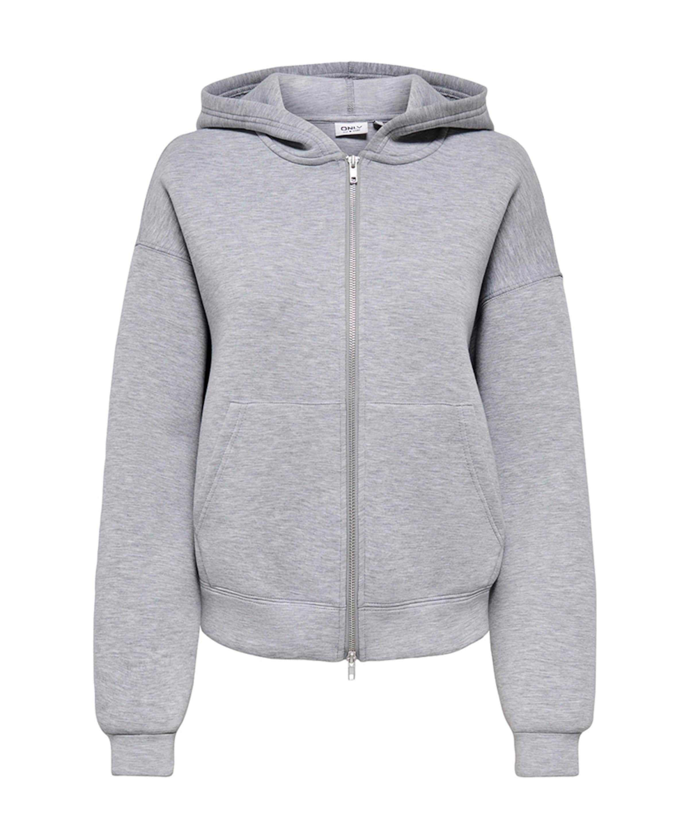 Dames vest grijs