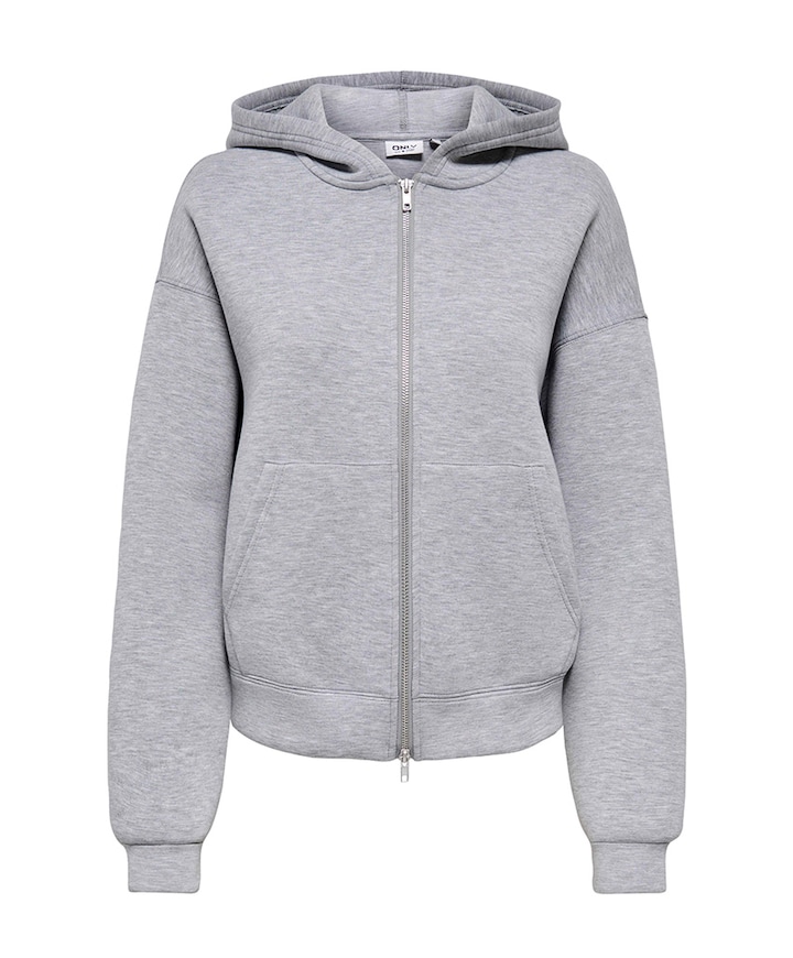 Dames vest grijs