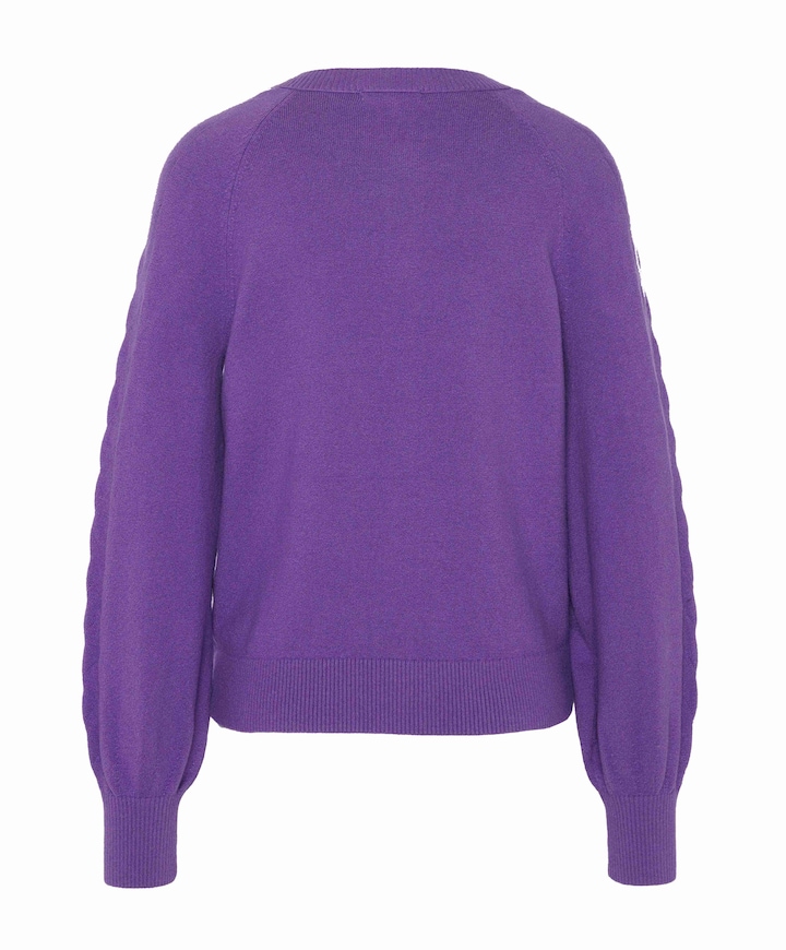 Dames vest paars