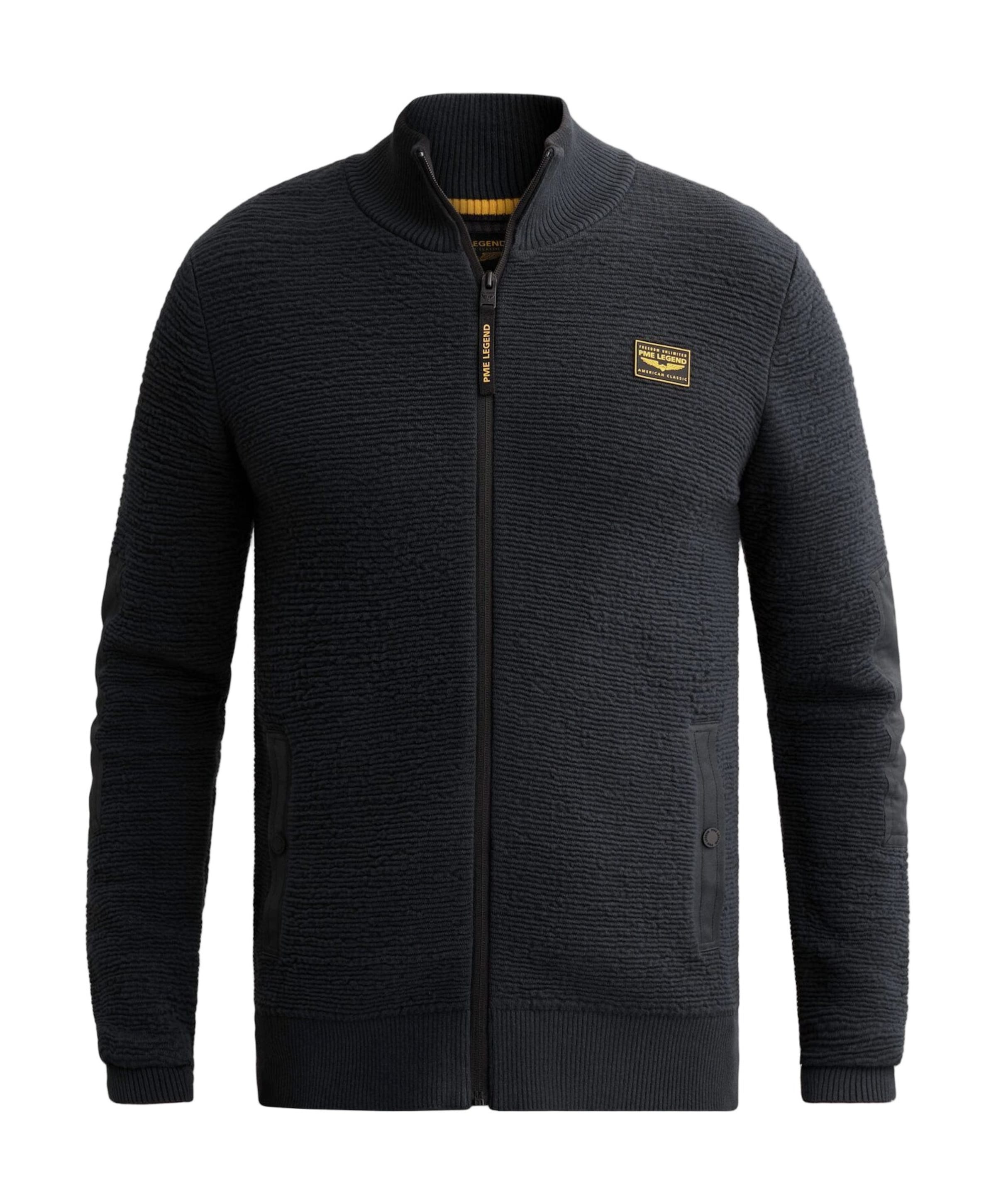 Heren vest blauw