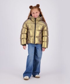 Meisjes jas goud