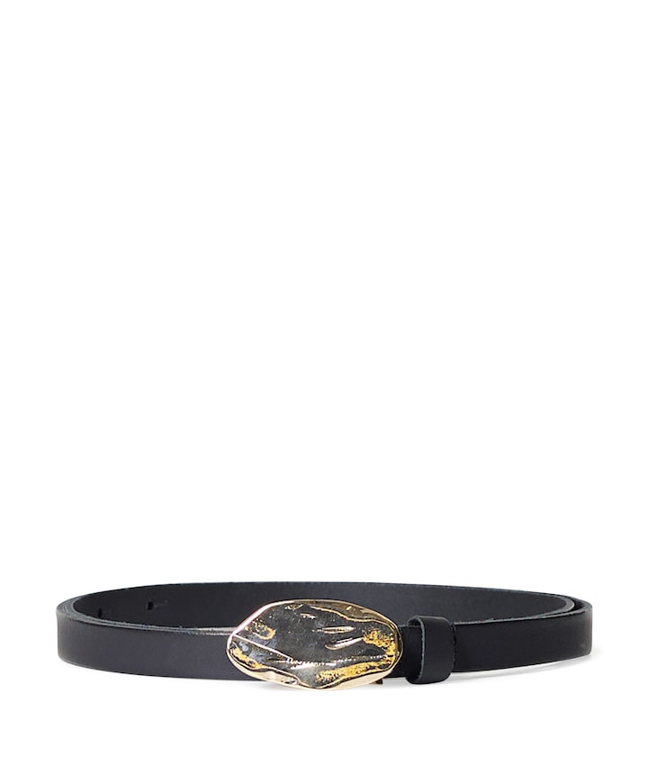 Dames riem zwart