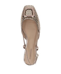 dames slingbacks goud
