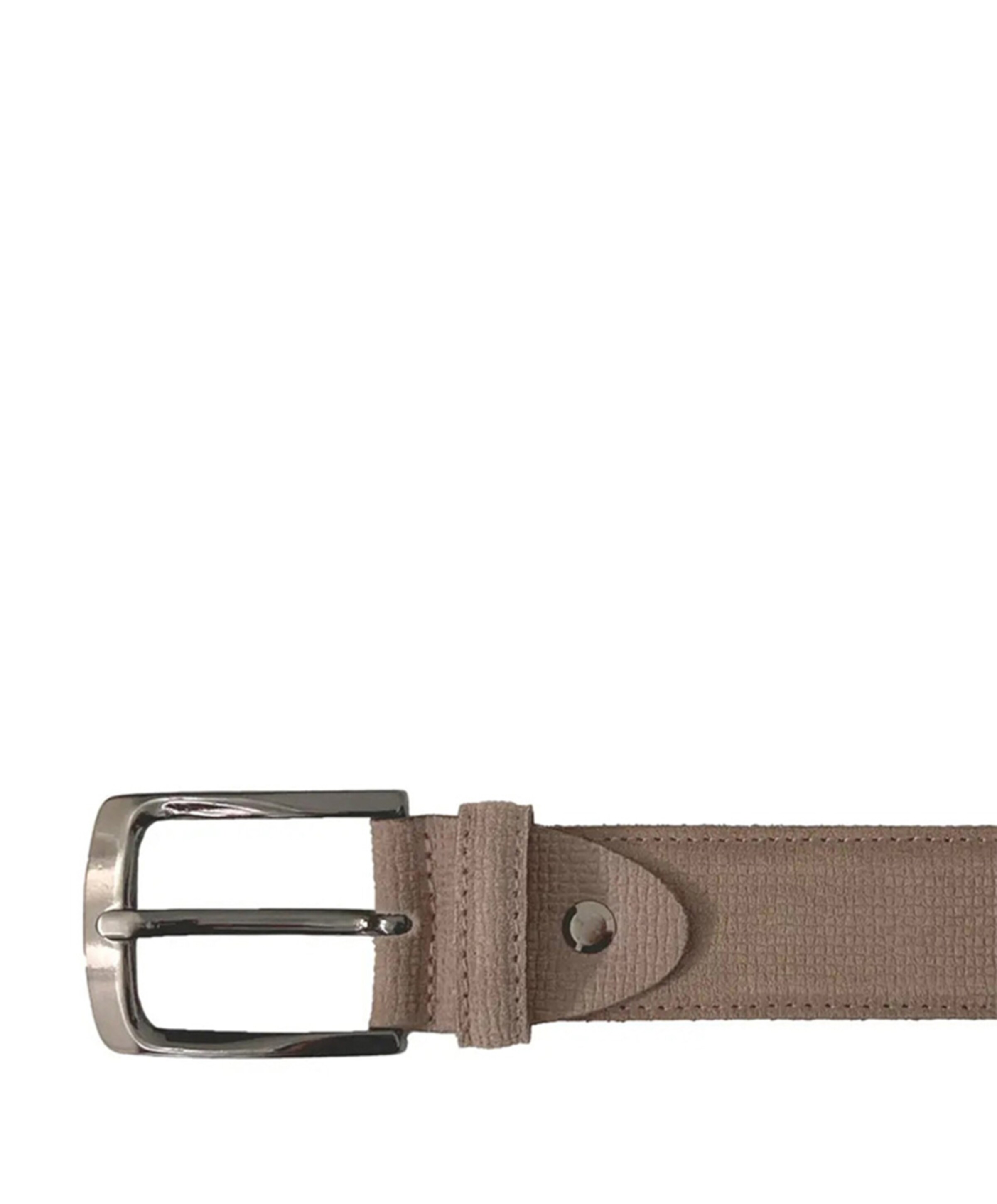 Heren riem beige