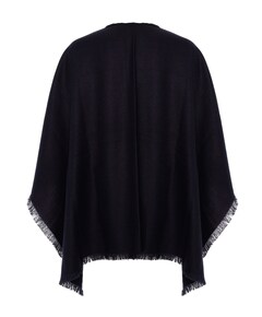 Poncho blauw