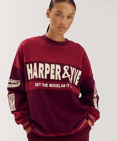 Dames sweater rood