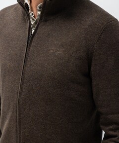 Heren vest bruin