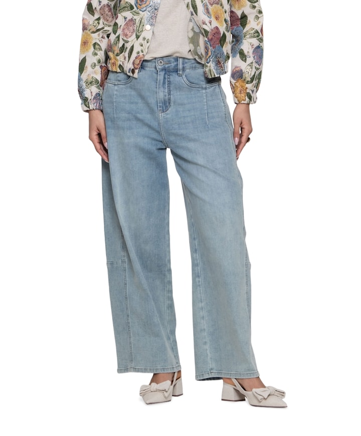 Balloon dames jeans blauw