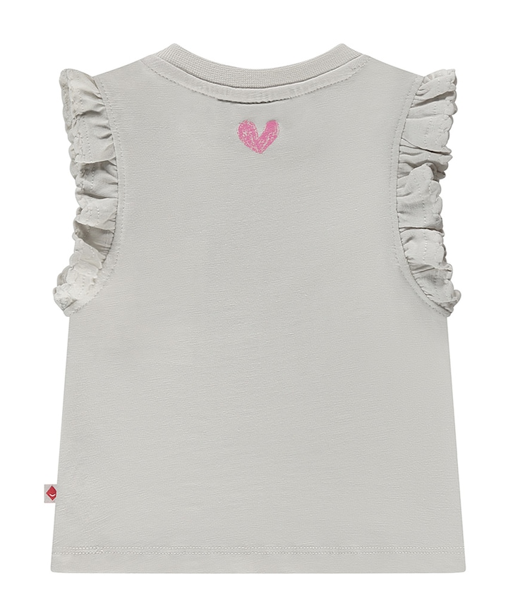 Meisjes T-shirt beige