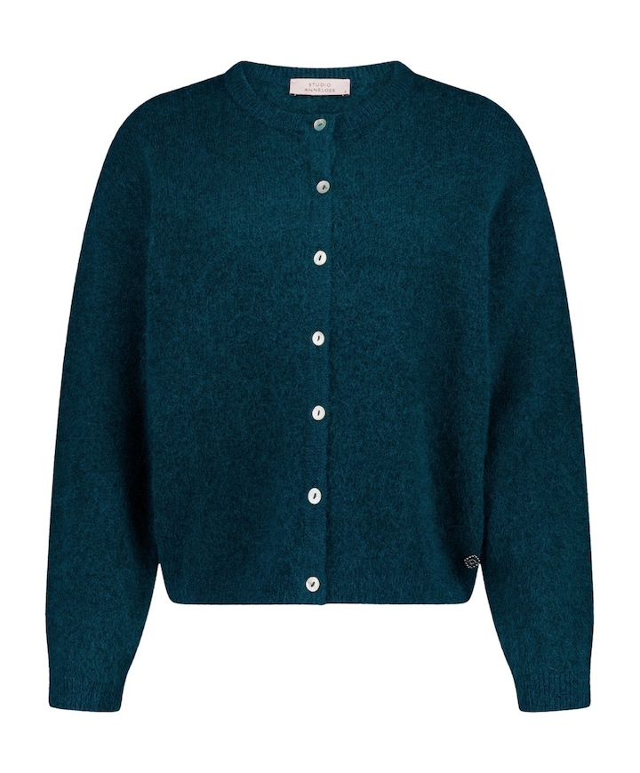 Dames vest groen