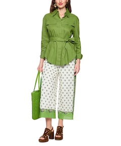Dames blouse groen